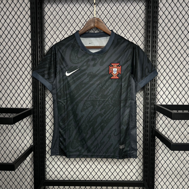 Camisa Goleiro Portugal | 2024 Torcedor - Preta
