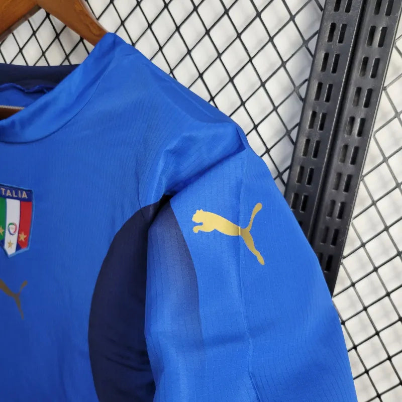 Camisa I Itália Retrô | 2006 Puma - Azul