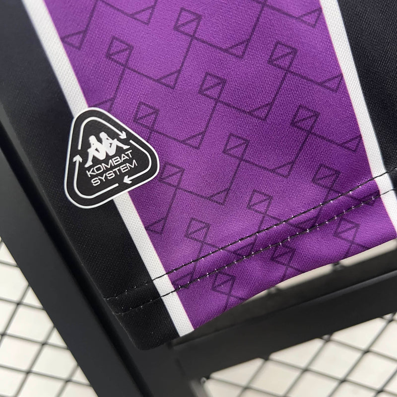 Camisa II Real Valladolid | 25/26 Torcedor Kappa - Roxa e Preta