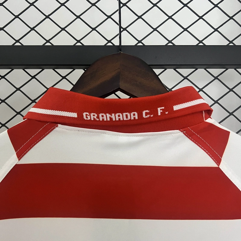 Camisa I Granada Retrô | 97/98 Kelme - Vermelha e Branca