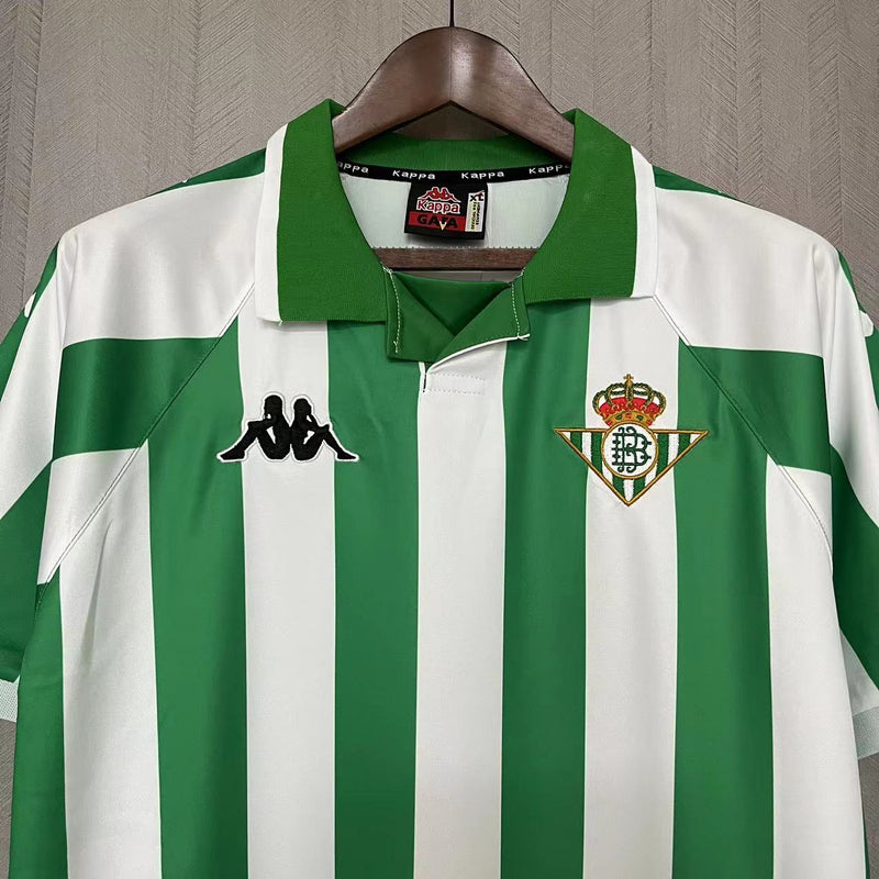 Camisa I Betis Retrô | 2000/01 Kappa - Verde e Branca