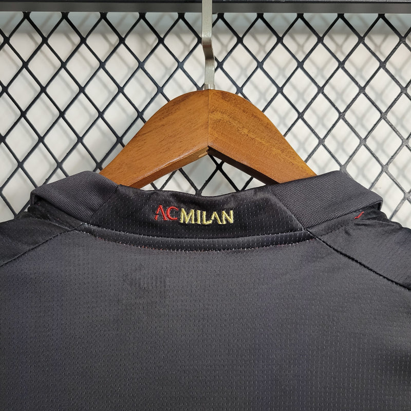 Camisa IV Milan | 23/24 Torcedor Puma - Preta e Vermelha