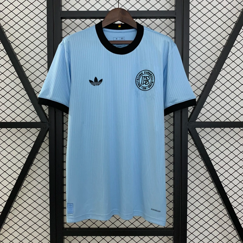 Camisa Goleiro Aniversário Alemanha | 2025 Torcedor Adidas - Azul