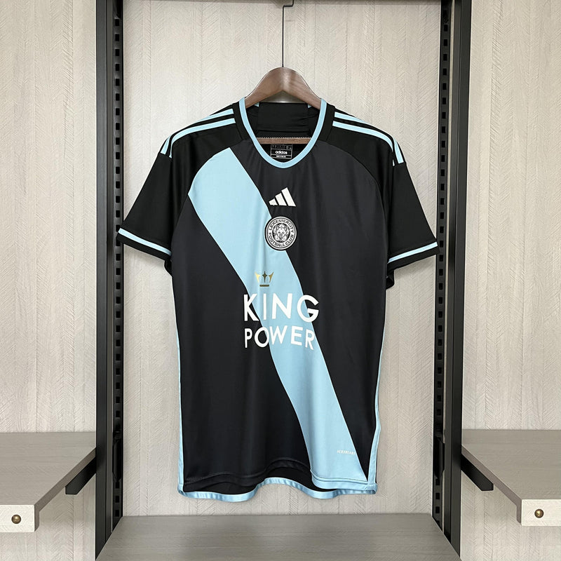 Camisa II Leicester | 23/24 Torcedor Adidas - Preta e Azul