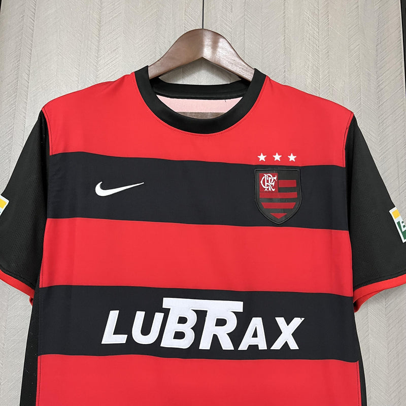 Camisa I Flamengo Retrô | 2000/01 Torcedor Nike - Vermelha e Preta