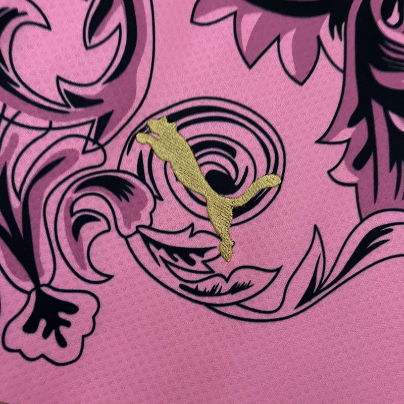Camisa Versace x Itália | 23/24 Torcedor Puma - Rosa