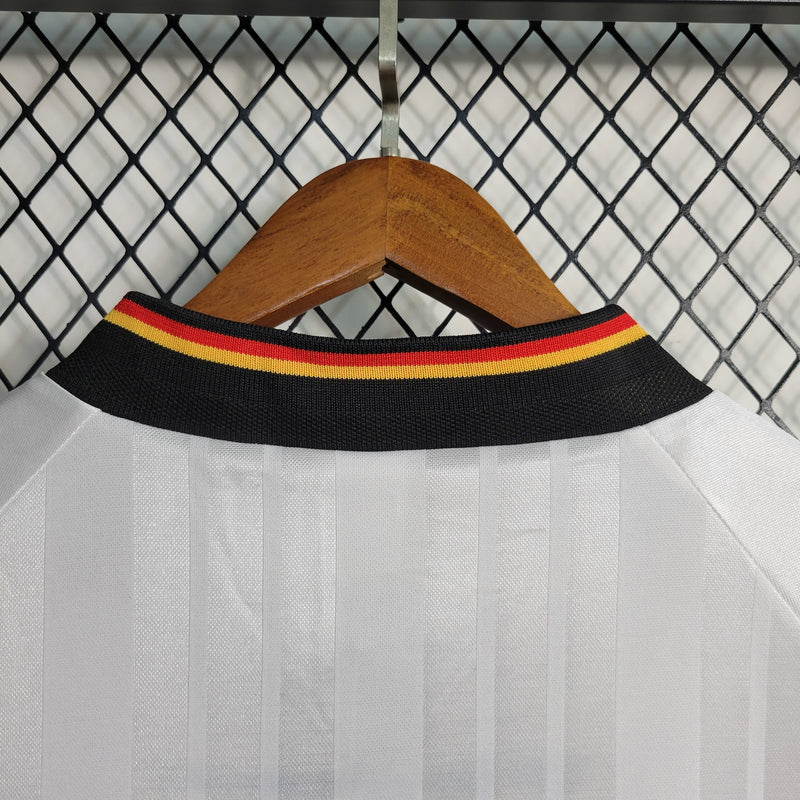 Camisa I Alemanha Retrô | 1992 Adidas - Branca