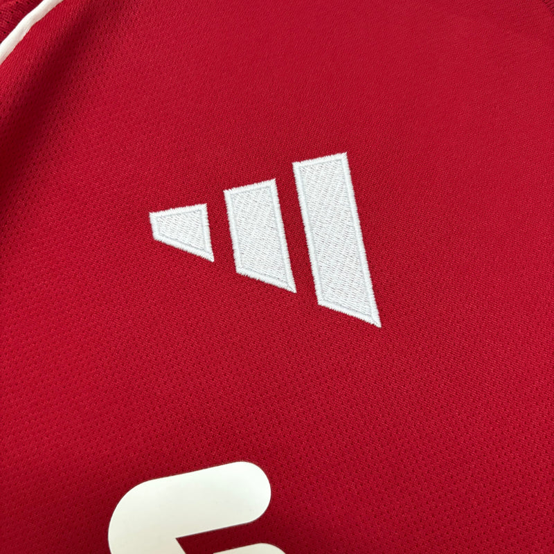 Camisa I Liverpool | 25/26 Torcedor Adidas - Vermelha