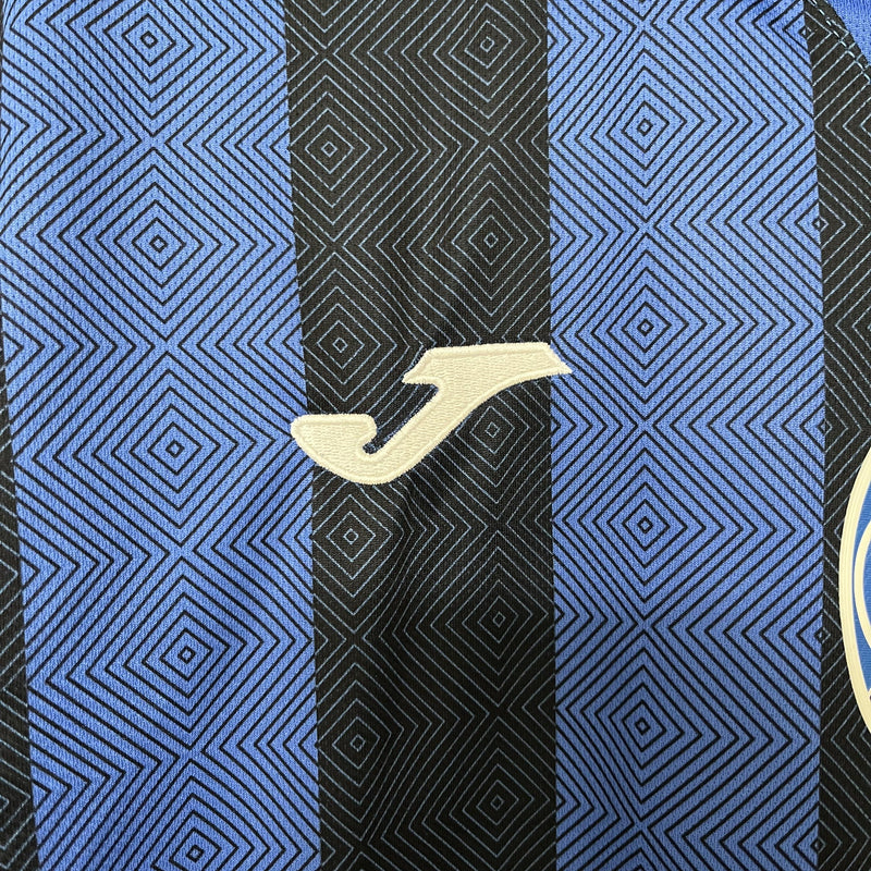 Camisa I Atalanta | 23/24 Torcedor Joma - Azul e Preta