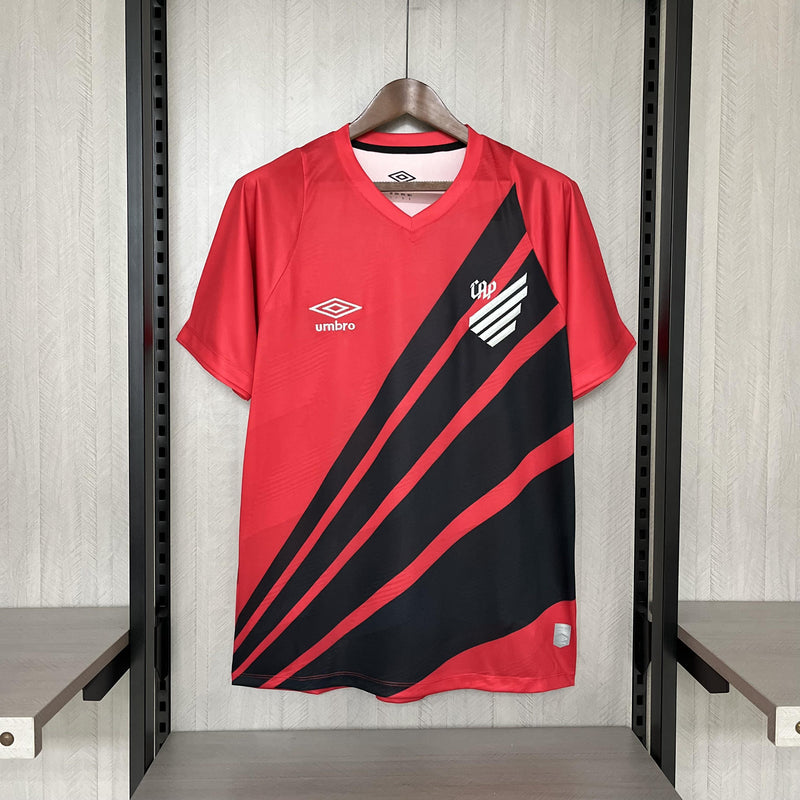Camisa I Athletico Paranaense | 24/25 Torcedor Umbro - Vermelha e Preta