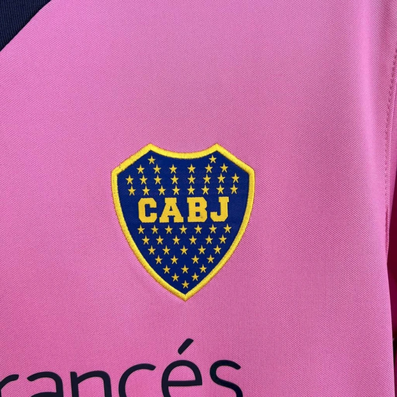 Camisa II Boca Juniors Retrô | 13/14 Nike - Rosa e Azul