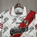 Camisa I River Plate Retrô | 96/97 Adidas - Branca e Vermelha