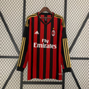 Camisa I Milan Retrô | 13/14 Adidas - Vermelha e Preta - Manga Longa
