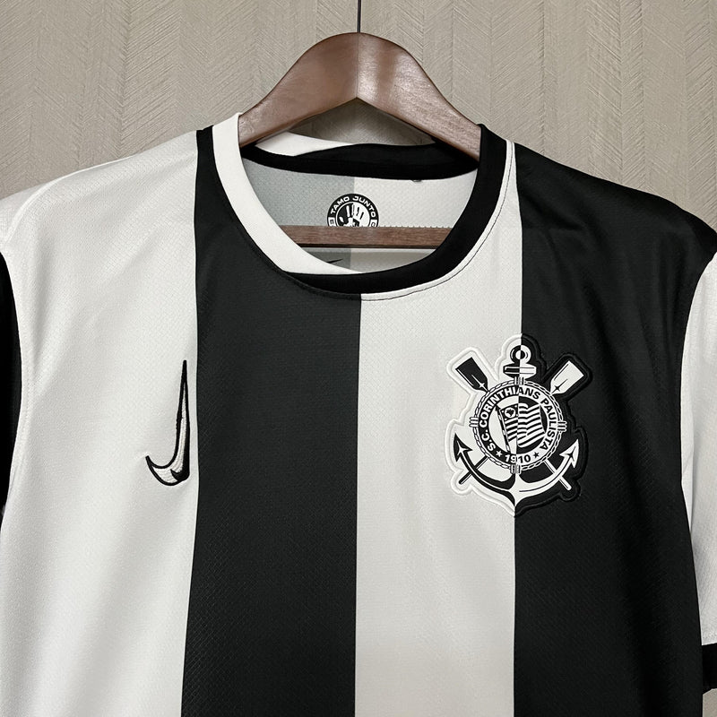 Camisa III Corinthians | 24/25 Torcedor Nike - Preta e Branca
