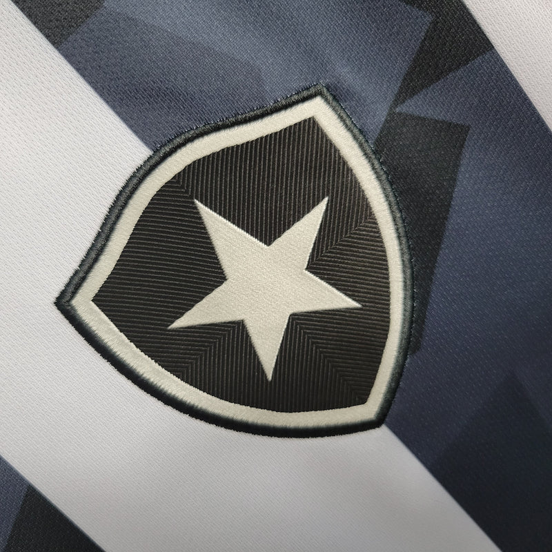 Camisa I Botafogo | 19/20 Torcedor Kappa - Preta e Branca