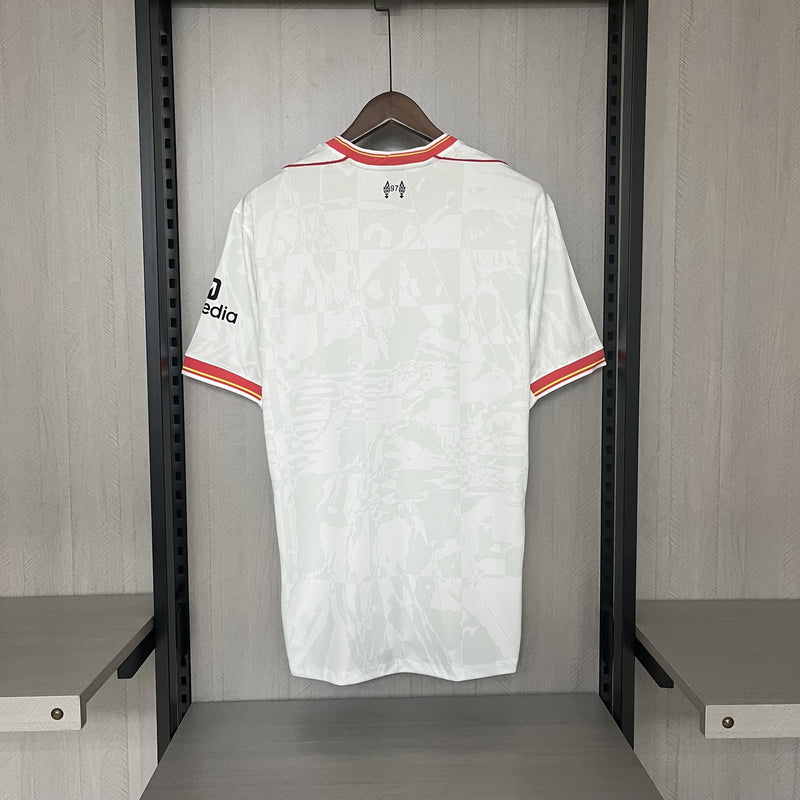 Camisa III Liverpool | 24/25 Torcedor Nike - Branca