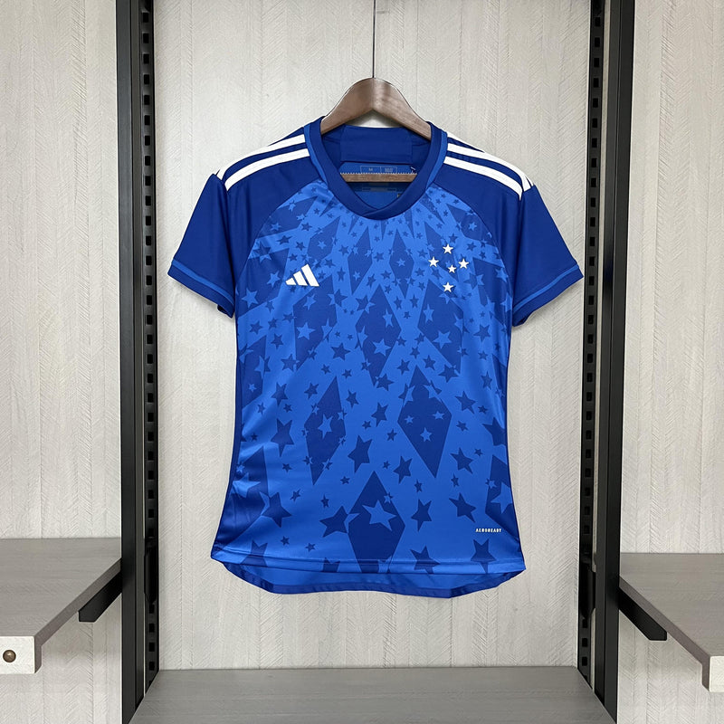 Camisa I Cruzeiro | 24/25 Torcedor Adidas - Azul - Feminina