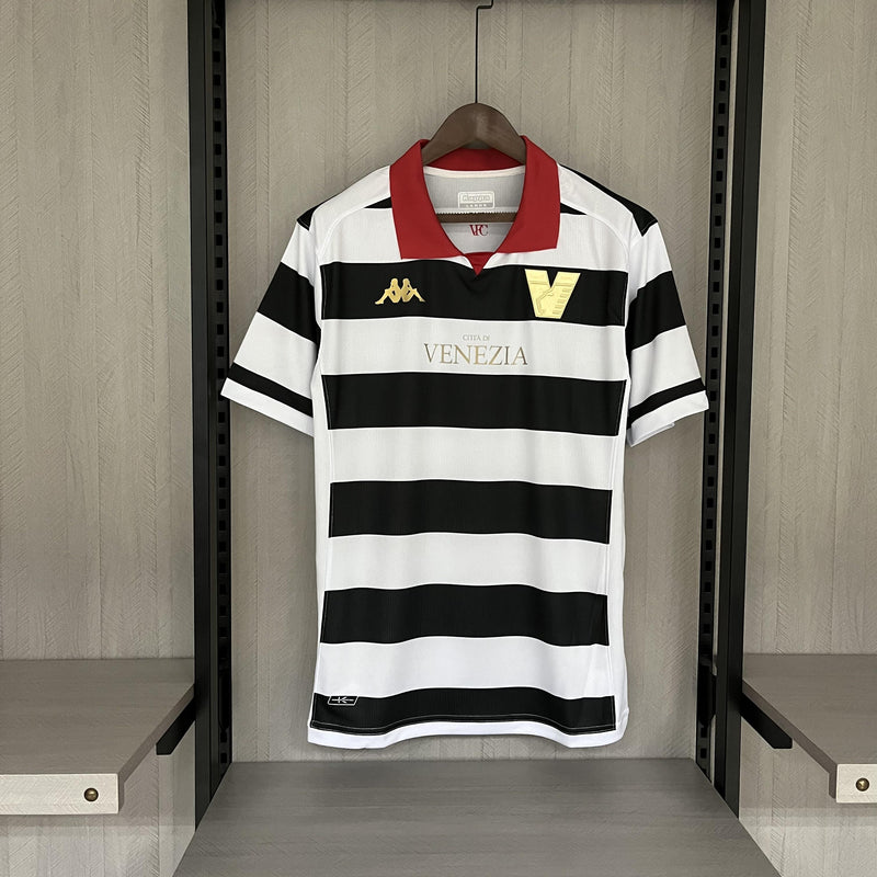 Camisa III Venezia | 23/24 Torcedor Kappa - Branca Preta e Vermelha
