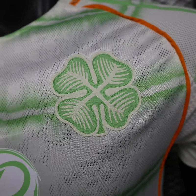 Camisa III Celtic | 25/26 Modelo Jogador Adidas - Branca e Verde