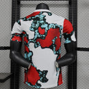 Camisa Pré Jogo Bayern de Munique | 25/26 Modelo Jogador Adidas - Branca Vermelha e Azul