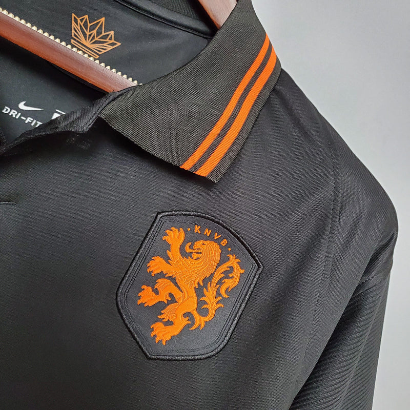 Camisa II Holanda | 20/21 Torcedor Nike - Preta