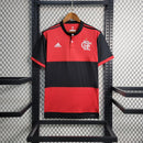 Camisa I Flamengo Retrô | 17/18 Adidas - Vermelha e Preta