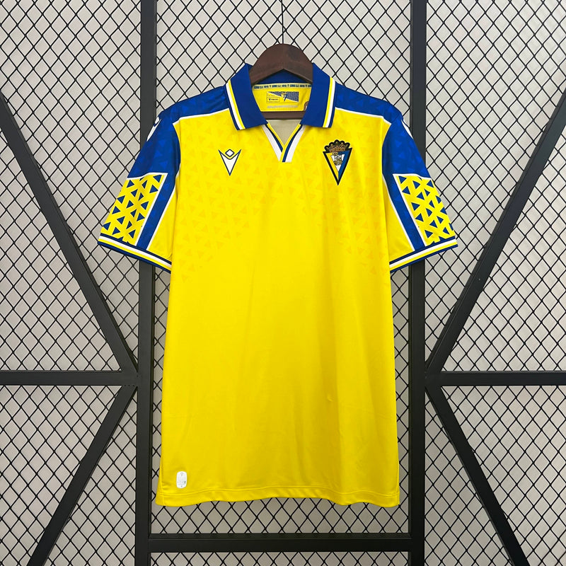 Camisa I Cadiz | 24/25 Torcedor Macron - Amarela e Azul