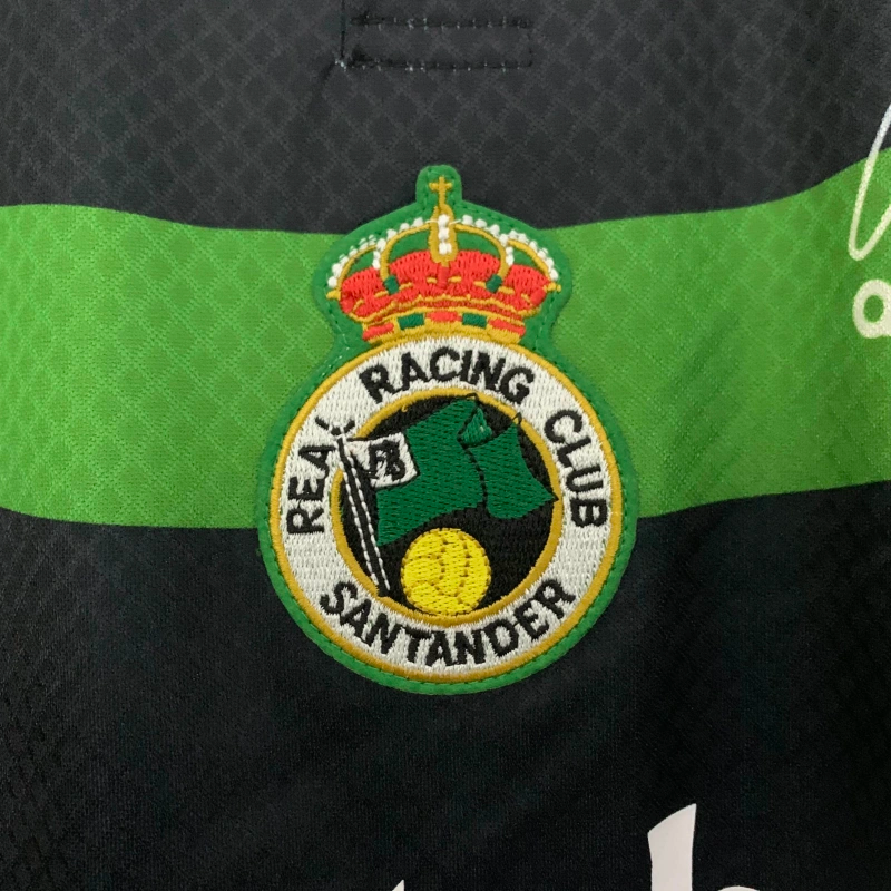Camisa II Racing Club Santander Retrô | 99/00 Austral - Verde e Preta