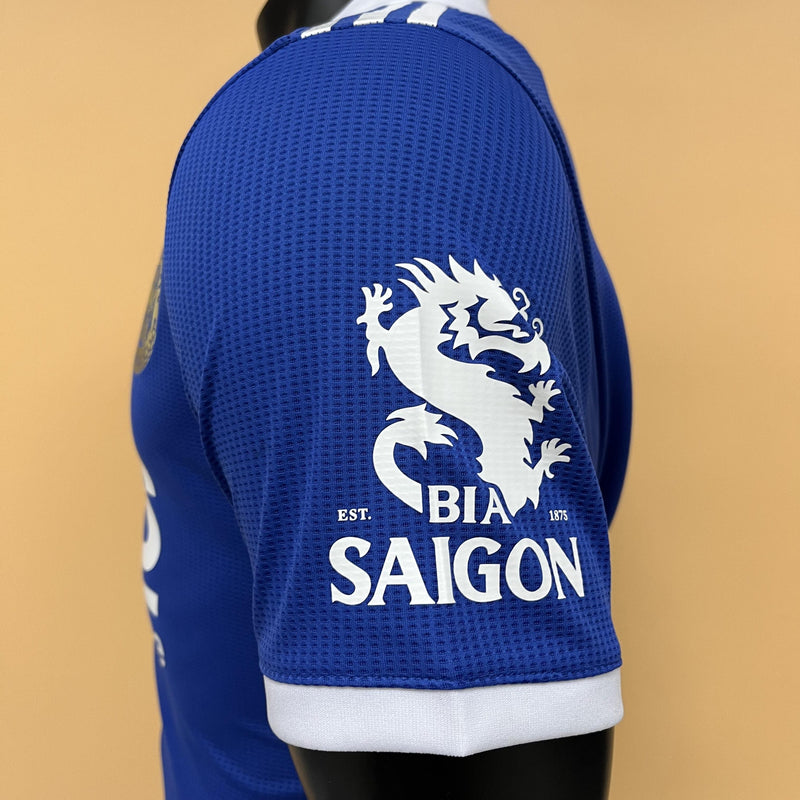 Camisa I Leicester | 22/23 Modelo Jogador Adidas - Azul