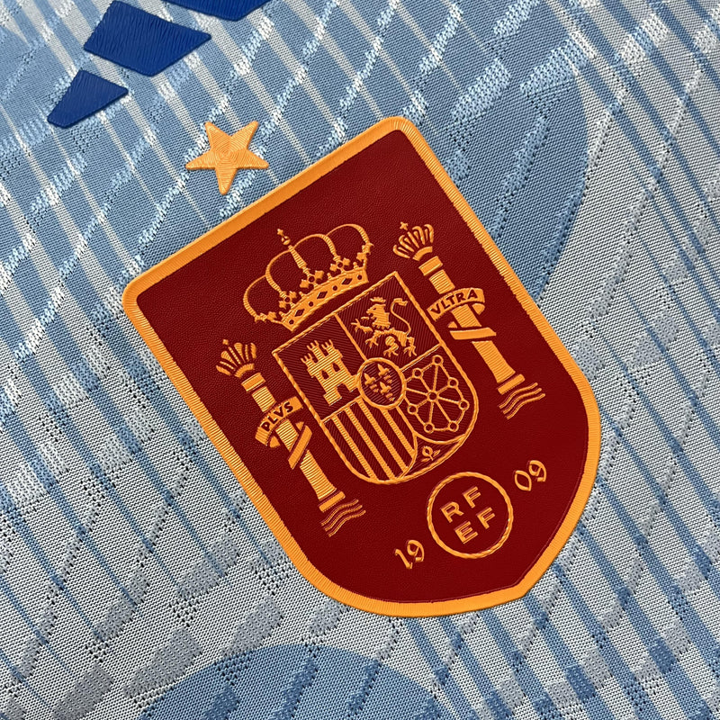 Camisa II Espanha | 22/23 Modelo Jogador Adidas - Azul