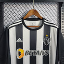 Camisa I Clube Atlético Mineiro | 22/23 Torcedor Adidas - Preta e branca