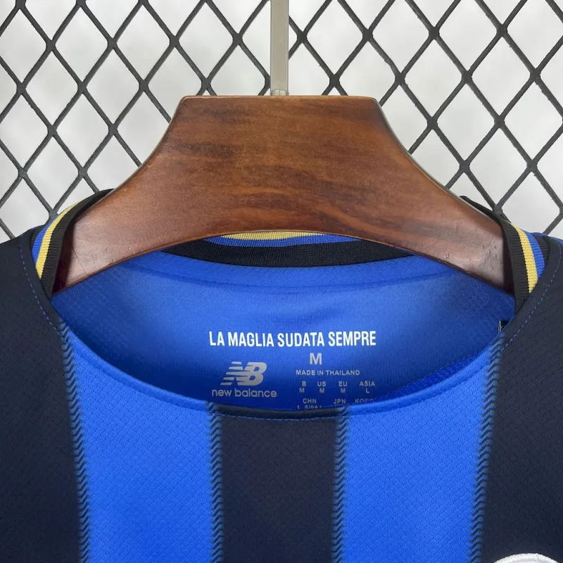 Camisa I Atalanta | 25/26 Torcedor New Balance - Azul e Preta