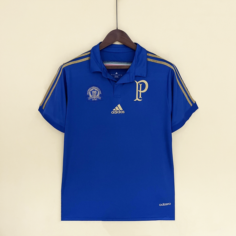 Camisa Centenário Palmeiras Retrô | 14/15 Torcedor Adidas - Azul
