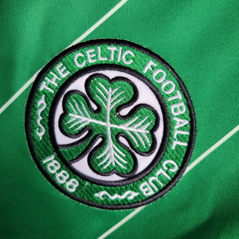 Camisa III Celtic Retrô | 84/86 Umbro - Verde e Branca