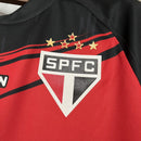 Camisa II Goleiro São Paulo | 25/26 Torcedor New Balance - Preta Vermelha e Branca