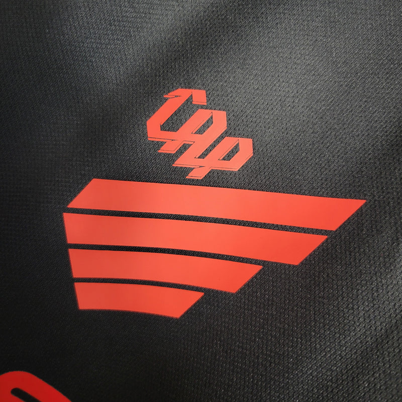Camisa III Athletico Paranaense | 23/24 Torcedor Umbro - Preta e Vermelha