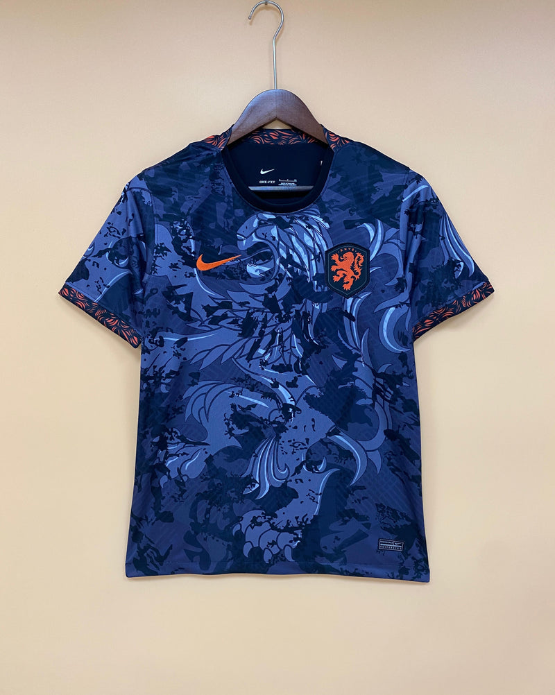 Camisa Edição Especial Holanda | 2022 Torcedor Nike - Preta