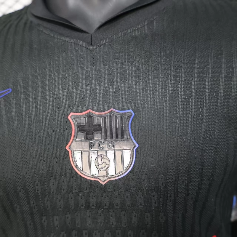 Camisa II Barcelona | 24/25 Modelo Jogador Nike - Preta (Travis Scott)