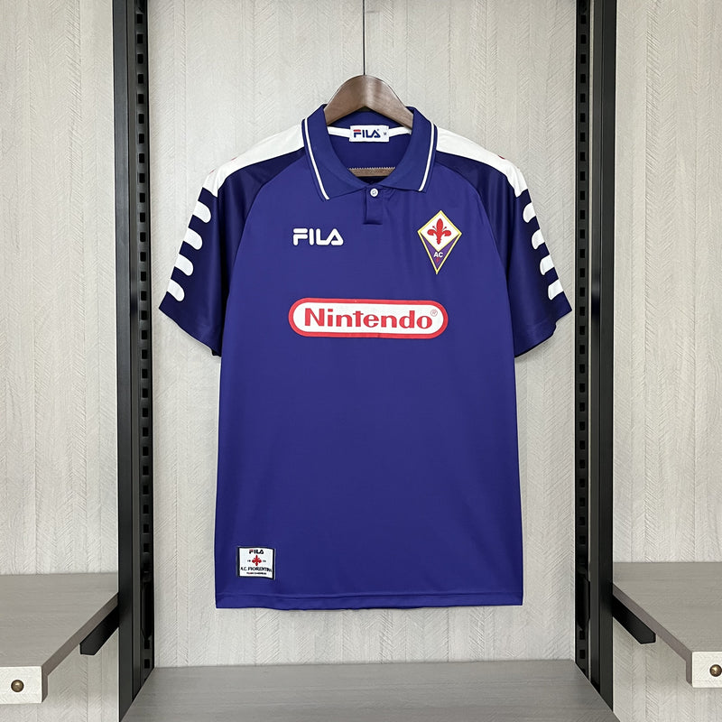 Camisa I Fiorentina Retrô | 98/99 Torcedor Fila - Roxa