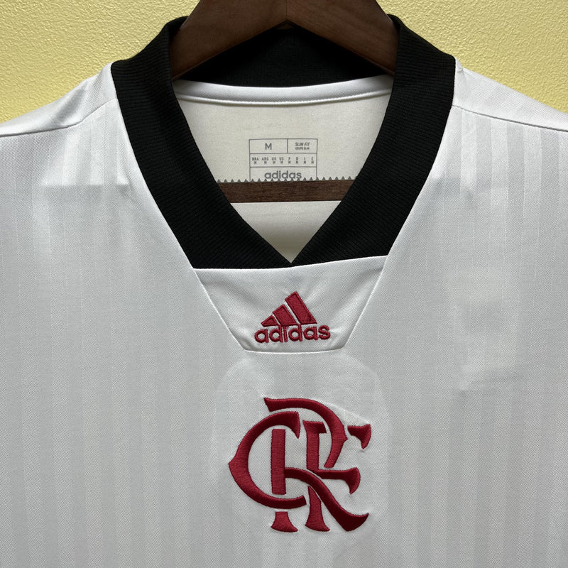 Camisa Icon Flamengo | 23/24 Torcedor Adidas - Branca