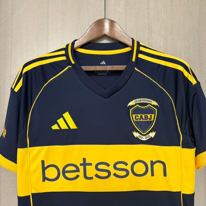 Camisa I Boca Juniors | 25/26 Torcedor Adidas - Azul e Amarela