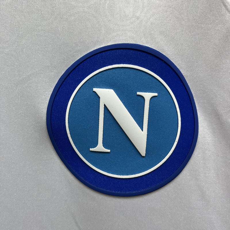Camisa Edição dia dos Namorados Napoli | 23/24 Torcedor EA7 - Branca e Vermelha