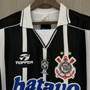 Camisa II Corinthians Retrô | 1999 Topper - Preta e Branca