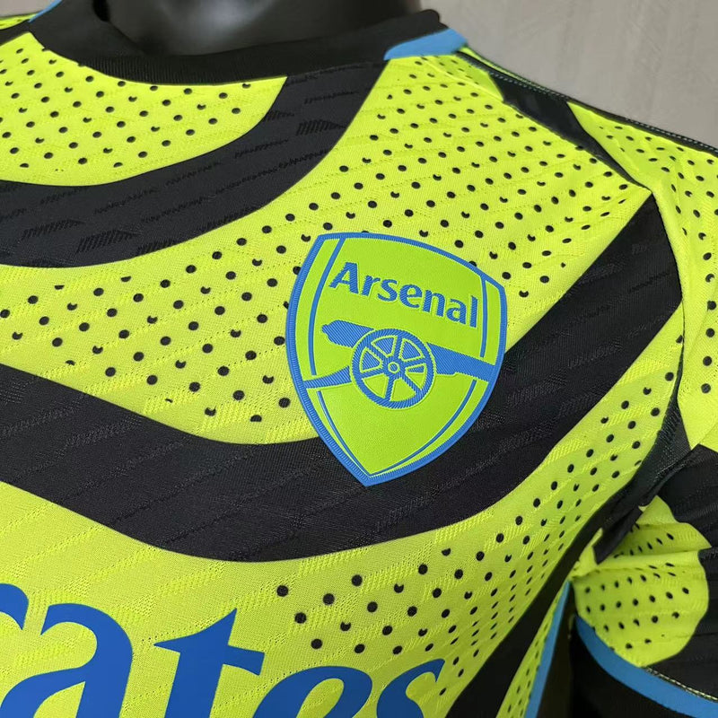 Camisa II Arsenal | 23/24 Modelo Jogador Adidas - Verde e Preta