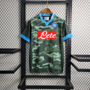 Camisa II Napoli Retrô | 13/14 Macron - Verde e Azul