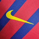 Camisa I Barcelona Retrô | 11/12 Nike - Vermelha e Azul