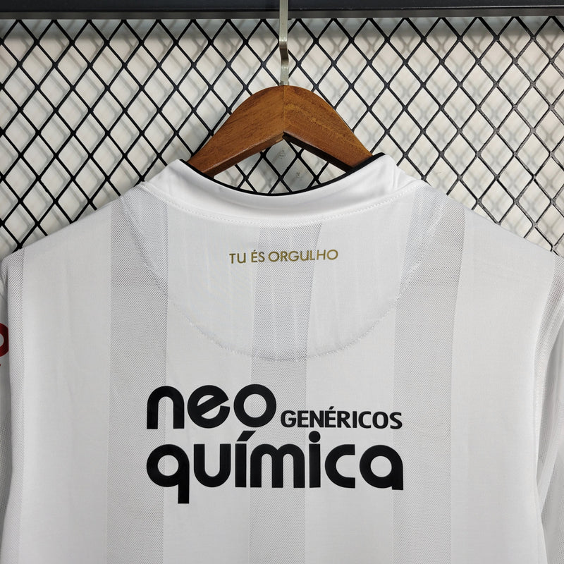 Camisa I Corinthians Retrô | 10/11 Nike - Branca