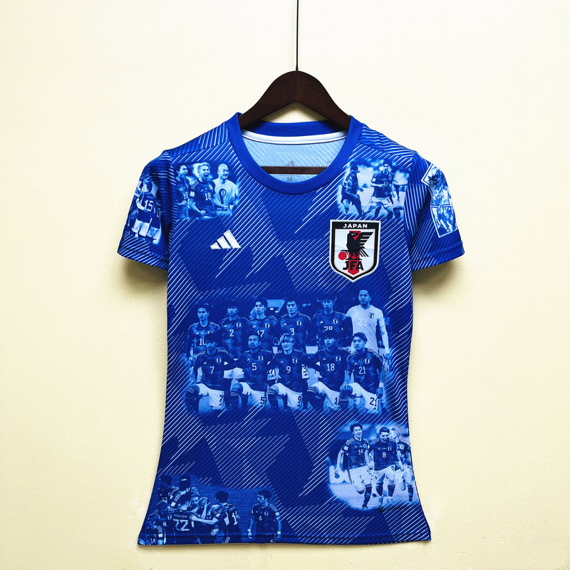Camisa Comemorativa Japão | 23/24 Torcedor Adidas - Azul - Feminina