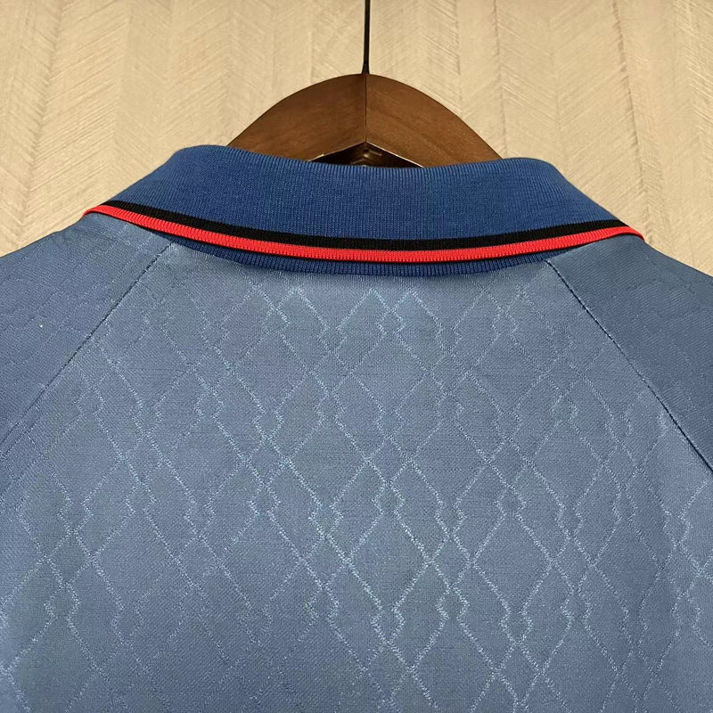 Camisa IV Milan Retrô | 95/96 Torcedor Lotto - Azul