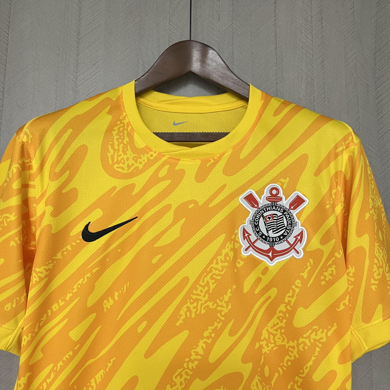 Camisa Goleiro Corinthians | 24/25 Torcedor Nike - Amarela